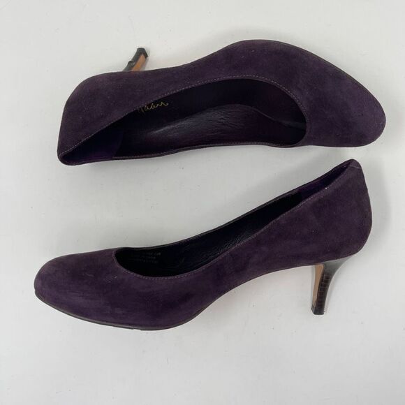 Cole Haan Women's Air Talia 95 Pump Slip On Heels Suede Violet Size 7.5B - Picture 5 of 11